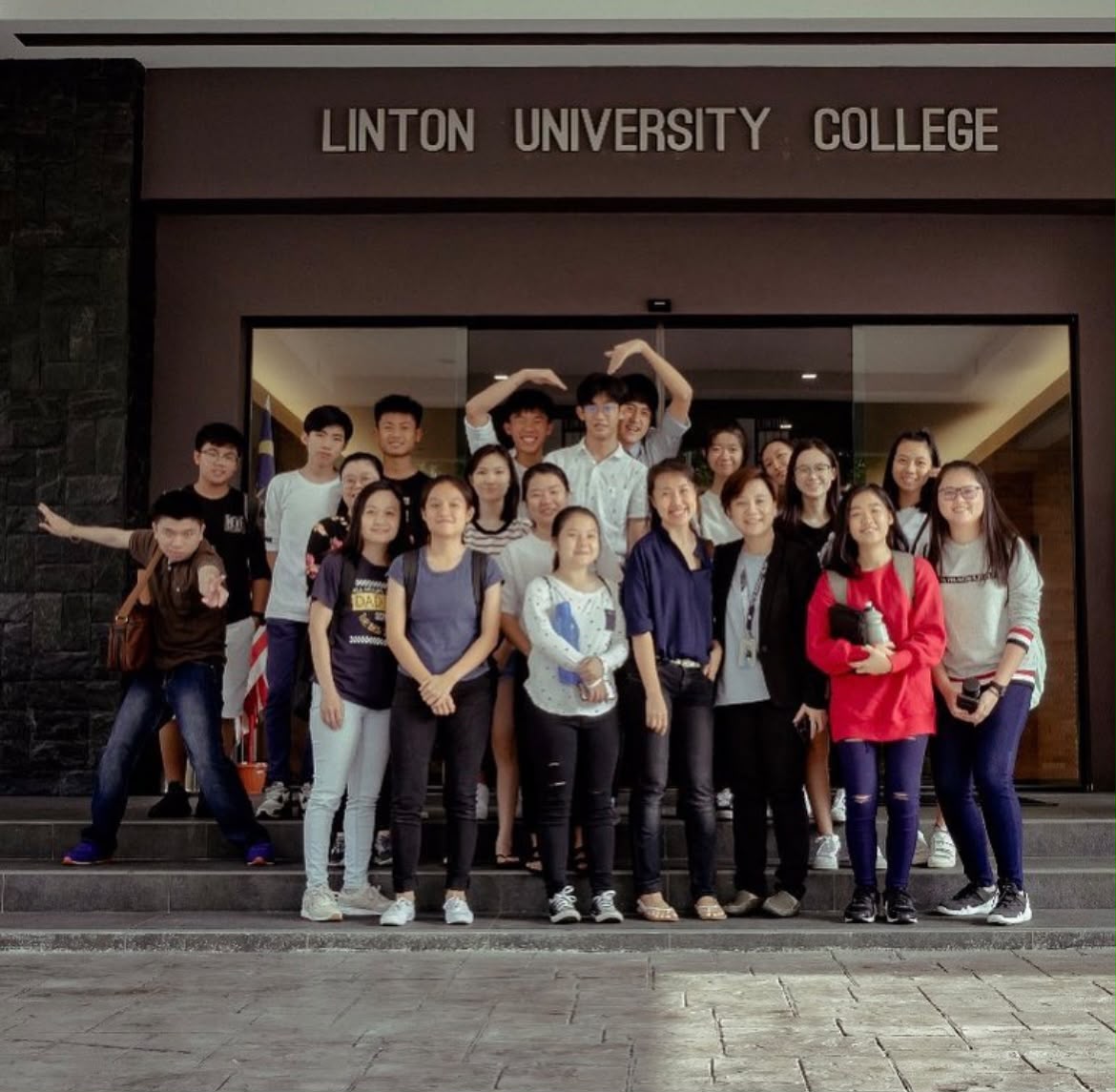 Our students at Linton University College